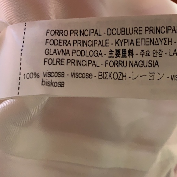 NWT. Zara Pink Draped Blazer Mini Dress Size L. - Picture 10 of 12